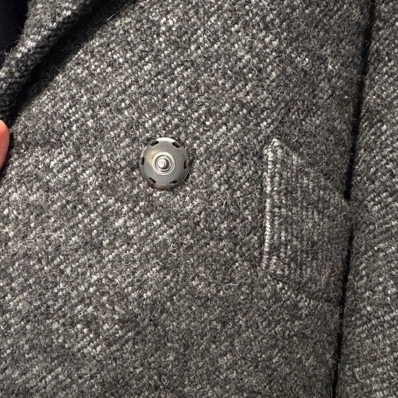 Sezane Ander Gray Wool Coat - Picture 7 of 10